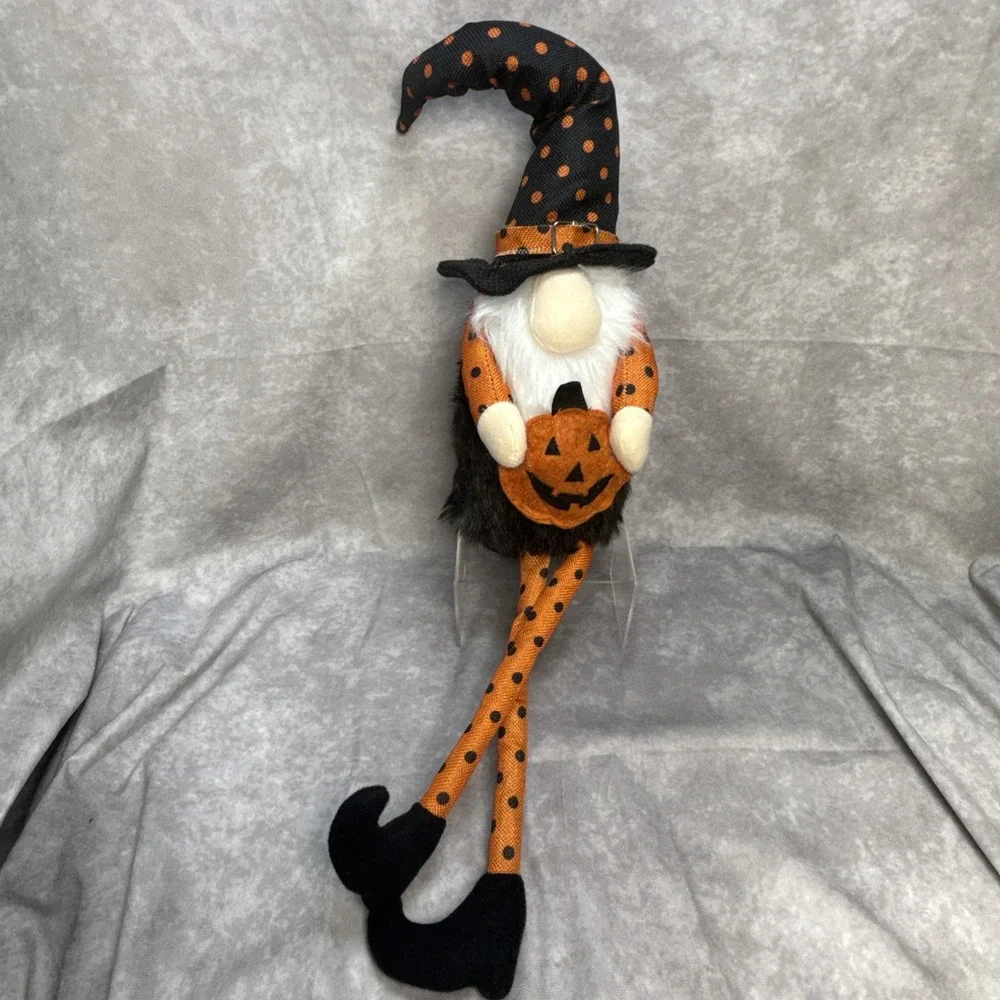 Halloween Gnome‎ Plush Shelf Sitter Doll 23